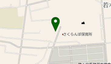 東根市若木山公園市民プールの地図画像