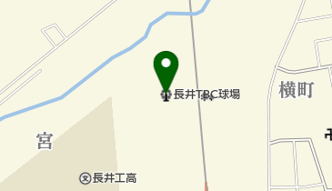 長井TBC球場の地図画像