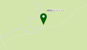 御成山公園の地図画像