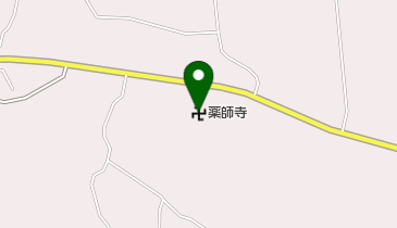 薬師寺観音堂の地図画像