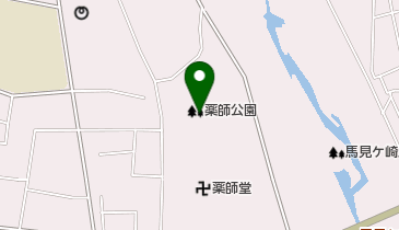 薬師まつり植木市の地図画像