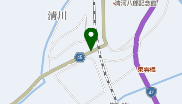 一般県道立川鶴岡自転車道線の地図画像