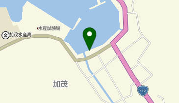 加茂漁港の地図画像