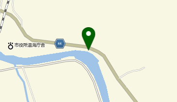 温海川の地図画像