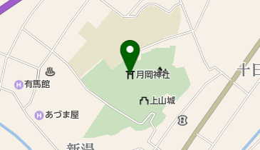 月岡神社の地図画像