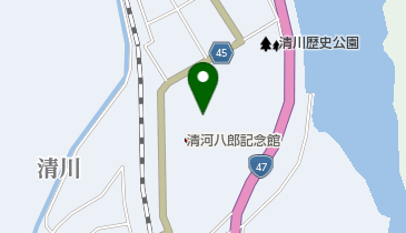 清河神社の地図画像