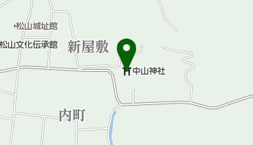 中山神社の地図画像