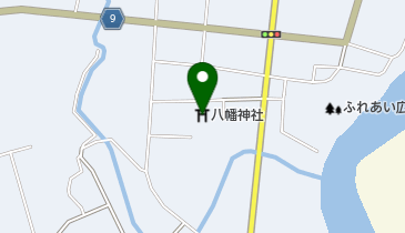 八幡神社の地図画像