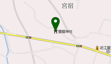 豊龍神社の地図画像