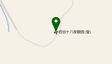 岩谷十八夜観音(堂)の地図画像