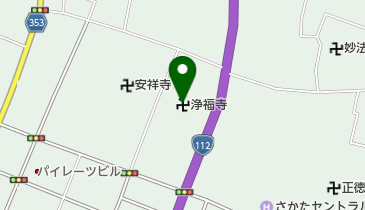 浄福寺の地図画像