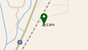 正源寺の地図画像