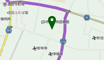 泉流寺の地図画像