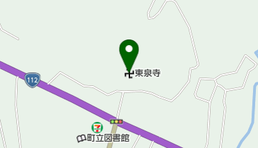 東泉寺の地図画像