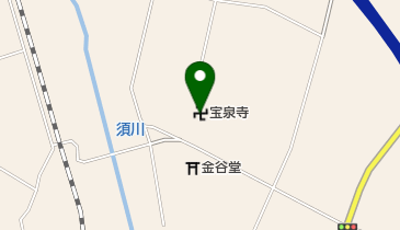 宝泉寺の地図画像
