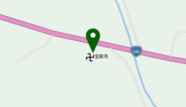 宝蔵寺の地図画像