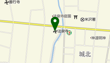 法泉寺の地図画像