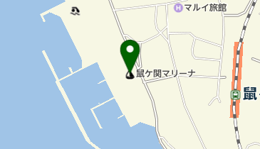 鼠ケ関マリーナの地図画像