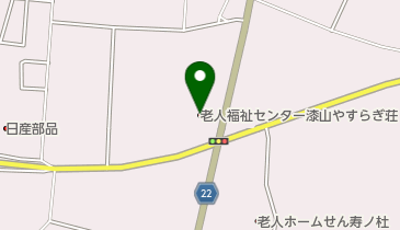 老人福祉センター漆山やすらぎ荘の地図画像