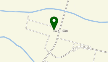 長井あやめ温泉ニュー桜湯の地図画像