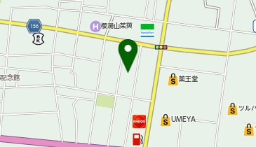 赤湯温泉湯こっとの地図画像