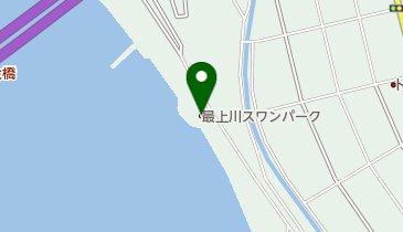 最上川スワンパークの地図画像