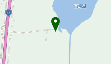 白竜湖の地図画像