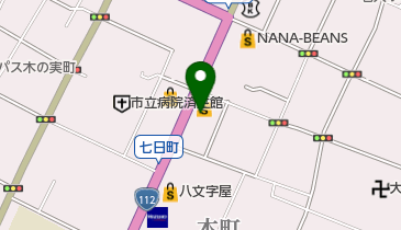 ほっとなる広場の地図画像