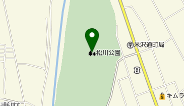 松川公園の地図画像