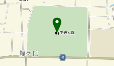 中央公園の地図画像