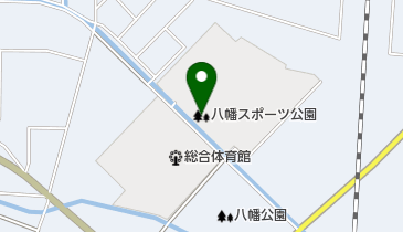 八幡スポーツ公園の地図画像