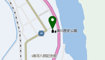 清川歴史公園の地図画像