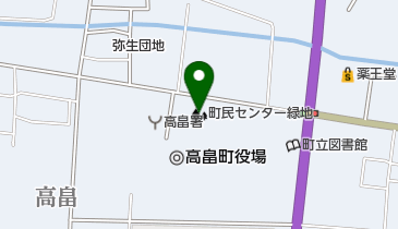 町民センター緑地の地図画像