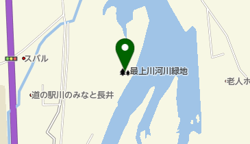 最上川河川緑地の地図画像