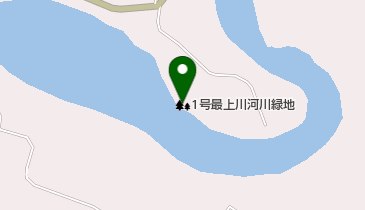 1号最上川河川緑地の地図画像