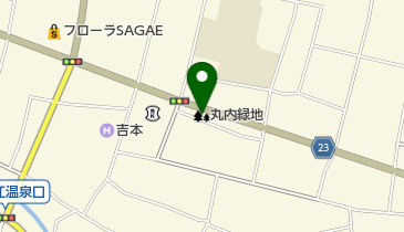 丸内緑地の地図画像