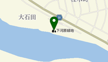 下河原緑地の地図画像