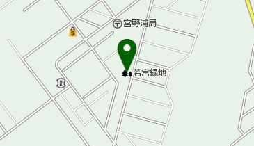 若宮緑地の地図画像