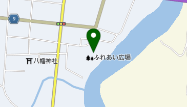 ふれあい広場の地図画像