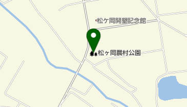 松ヶ岡農村公園の地図画像