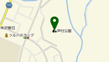芦付公園の地図画像