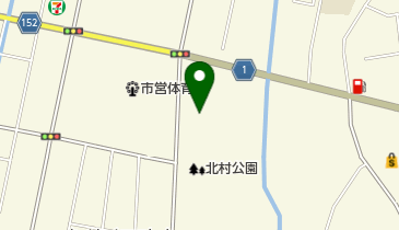 北村公園の地図画像