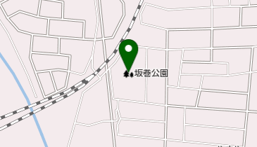 坂巻公園の地図画像