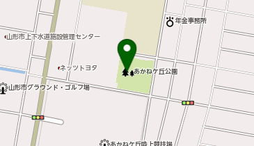 あかねケ丘公園の地図画像