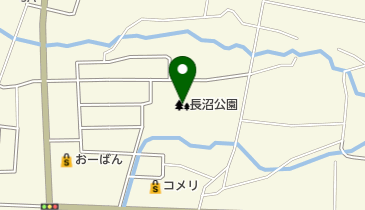 長沼公園の地図画像