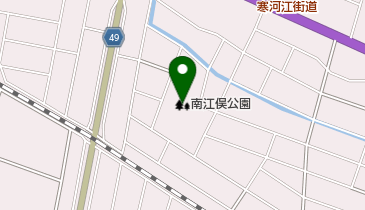 南江俣公園の地図画像