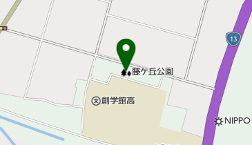 藤ケ丘公園の地図画像
