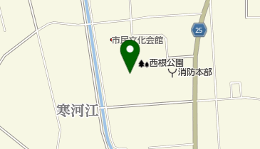 西根公園の地図画像