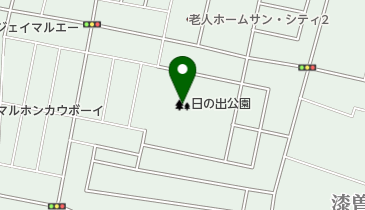 日の出公園の地図画像
