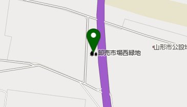 卸売市場西緑地の地図画像